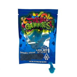 Dank Glow Worms Gummies 500MG thc