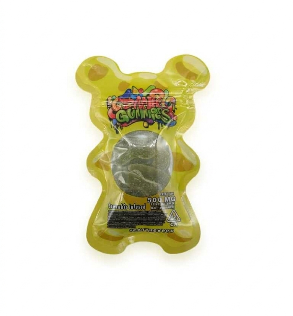 Dank Gummies Yellow 500 Thc