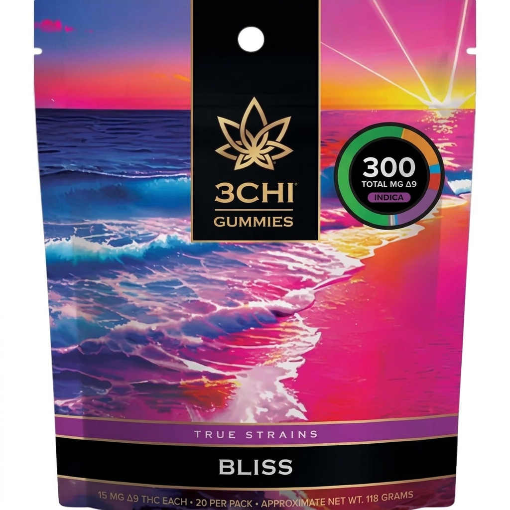 3CHI | True Strains High Potency Gummies Awesome Sauce | 30mg – 2ct