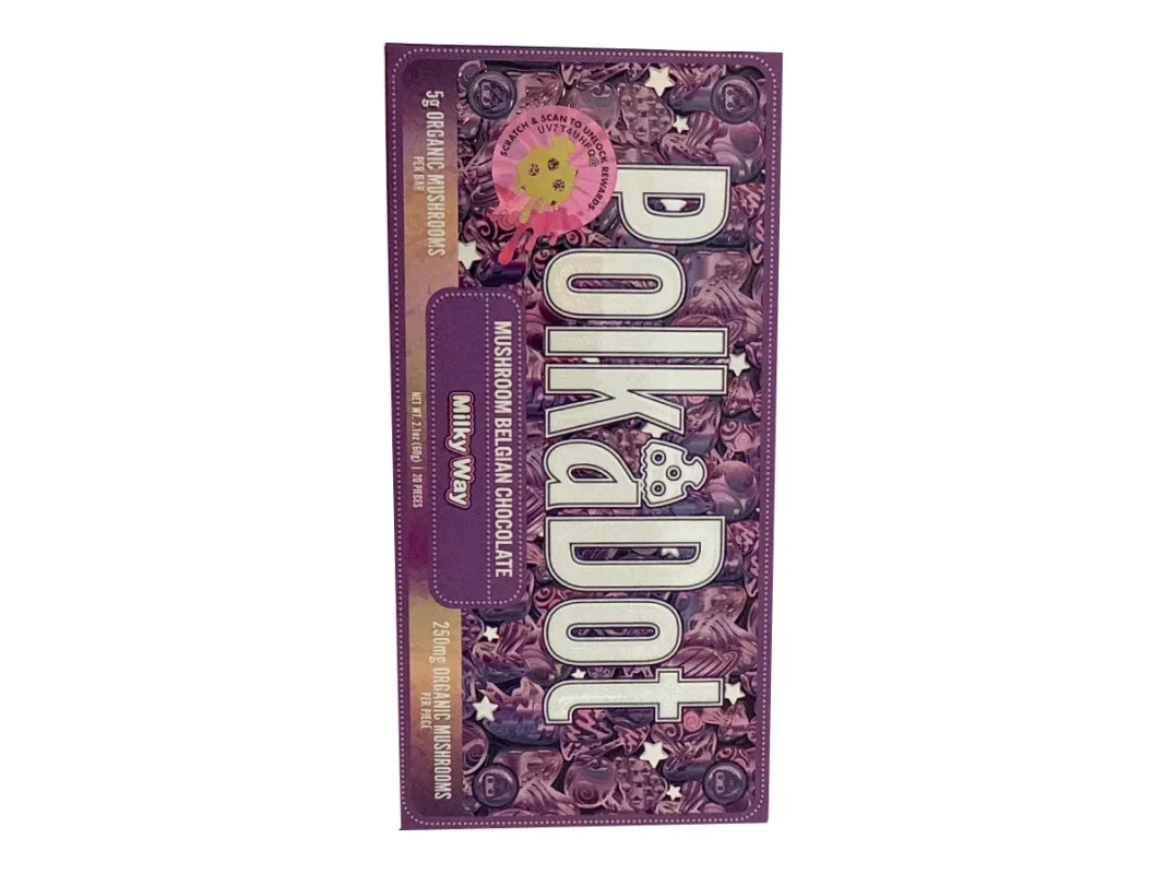 POLKADOT MUSHROOM CHOCOLATE BAR UK