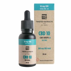 Twisted Extracts Oil Drops Indica 31 – Orange (225mg CBD + 75mg THC – 30ml)