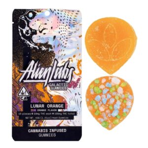 Lunar Orange Hash Gummies [10pk] (100mg)