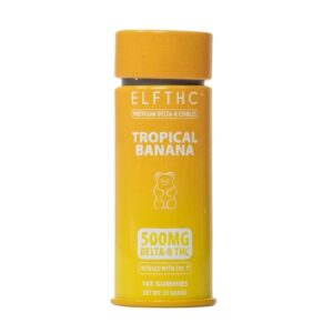 ELF THC Premium THC Edibles 500mg Tropical Banana