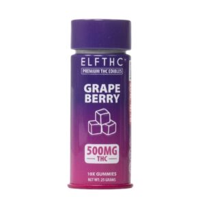 ELF THC Premium THC Edibles 500mg Grape Berry