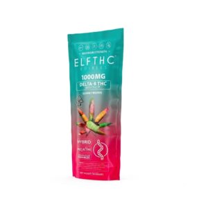 ELF THC Delta 8 + THCP Gummy Worms Gummies – 1000MG Hybrid