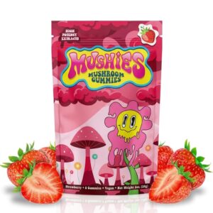 Mushies Mushroom Gummies – Strawberry
