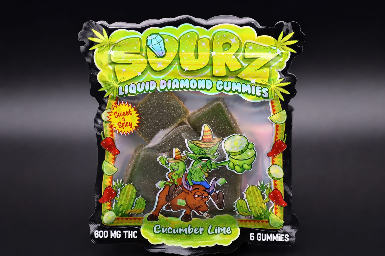 Sourz Gummies Cucumber Lime