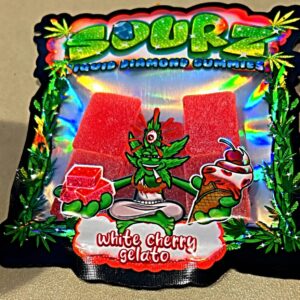 Sourz Gummies White Cherry Gelato