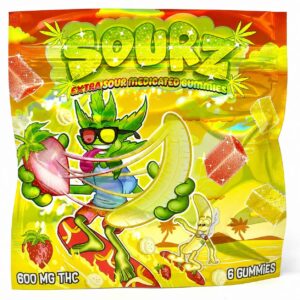 Sourz Gummies Strawnana