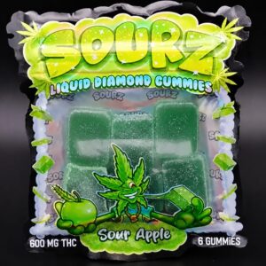 Sourz Gummies Sour Apple
