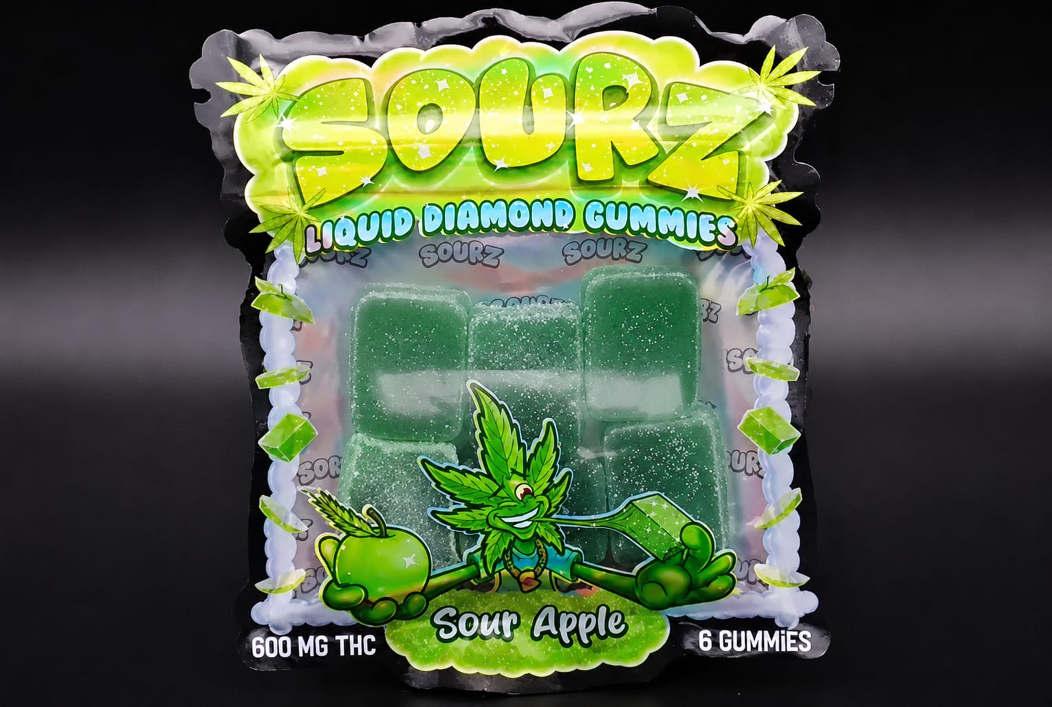 Sourz Gummies Sour Apple