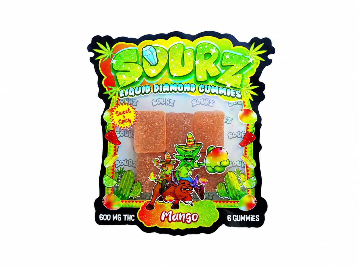 Sourz Gummies Peach Mango