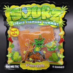 Sourz Gummies Pineapple