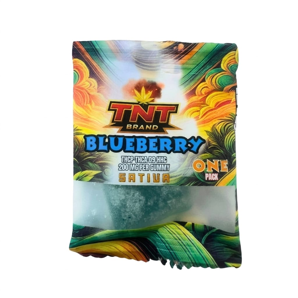 TNT Brand THCP THCA 200mg One Pack Gummy Sativa