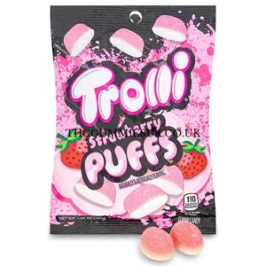 Trolli Strawberry Puffs – 4.25oz
